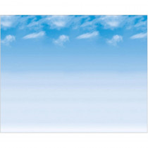 PAC56938 - Fadeless 48X12 Wispy Clouds 4Rls Per Carton in Bulletin Board & Kraft Rolls