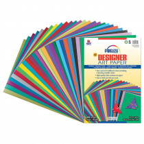 PAC57650 - Fadeless Designer Paper Assorted 12X18 100 Sheets in Craft Paper