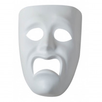 PACAC4210 - Plastic Mask Sad Face in Art & Craft Kits