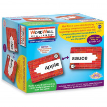 WordWall Challenge Card Game, Compound Words, 3-1/2" x 2-1/2", 300 Cards - PACAC930801 | Dixon Ticonderoga Co - Pacon | Language Arts