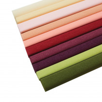 Extra Fine Crepe Paper, 10 Assorted Colors, 10.7 sq. ft - PACPLG11018 | Dixon Ticonderoga Co - Pacon | Tissue Paper