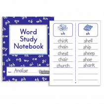 Word Study Notebook, Pack of 20 - PC-1265 | Primary Concepts Inc | Spelling Skills
