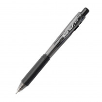 PENBK440A - Wow Black Retractable Ball Point Pen in Pens