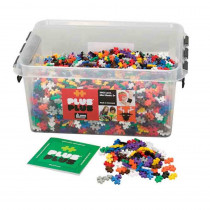 School Set, 3,600 pieces in Basic Colors - PLL03373 | Plus-Plus Usa | Blocks & Construction Play