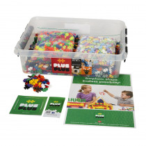 School Set, 3,600 pieces in All Colors (Basic, Neon, & Pastel) - PLL10731 | Plus-Plus Usa | Blocks & Construction Play