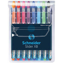 Slider Basic XB Ballpoint Pen Viscoglide Ink, 1.4 mm, 8-Color Assortment - PSY151298 | Rediform Inc | Pens