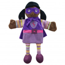 Story Tellers: Super Hero (Purple Outfit) - PUC001920 | The Puppet Company | Puppets & Puppet Theaters