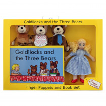 Goldilocks Finger Puppets and Book Set - PUC007902 | The Puppet Company | Puppets & Puppet Theaters