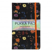 Bloom Softcover Notebook with Pocket - Cream - Pack 3 - PUK9492BLM | Pukka Pads Usa Corp | Note Books & Pads
