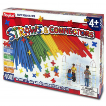 R-60881 - Straws & Connectors 400Pcs in Blocks & Construction Play
