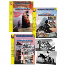 Daily Literacy Activities: American History Complete Set of 3 Titles - REM393 | Remedia Publications | History