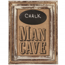 MAN CAVE W/ CHALKBOARD - RGM-R878 | RAM Game Room | Indoor Décor