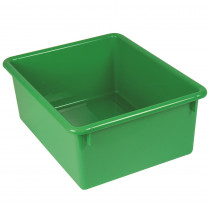 ROM16105 - 5In Stowaway Letter Box Green No Lid 13 X 10-1/2 X 5 in Storage Containers