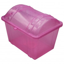 Jr. Treasure Chest, Pink Sparkle - ROM49787 | Romanoff Products | Novelty
