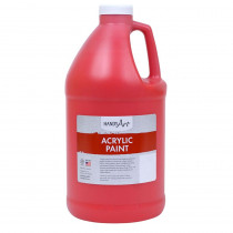 Acrylic Paint Half Gallon, Brite Red - RPC102040 | Rock Paint / Handy Art | Paint