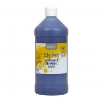 Little Masters Washable Tempera Paint, Violet, 32 oz. - RPC213740 | Rock Paint / Handy Art | Paint