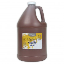 RPC214750 - Little Masters Brown 128Oz Washable Paint in Paint