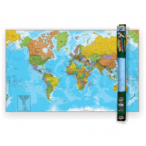 World Wall Chart with Interactive App - RWPWC05 | Waypoint Geographic | Maps & Map Skills