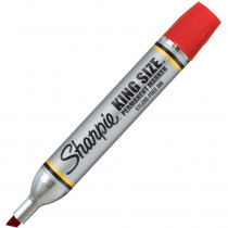 SAN15002 - Sharpie King Size Permanent Marker Red in Markers