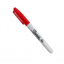 SAN30002 - Marker Sharpie Fine Red in Markers