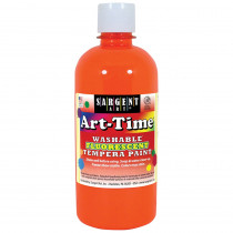 SAR174714 - Arttime Fluorescent Paint 16 Oz Or Washable Tempera in Paint