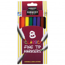 SAR221540 - Sargent Art Classic Markers Fine Tip 8 Colors in Markers