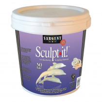 SAR222000 - Sculpt It White 2 Lbs in Clay & Clay Tools