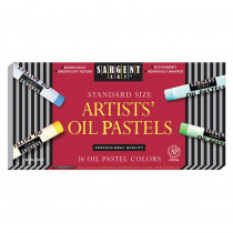 Oil Pastels, Regular, 16 Count - SAR222019 | Sargent Art  Inc. | Pastels