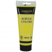 Acrylic Paint Tube, 120 ml, Lemon Yellow Cadmium - SAR230301 | Sargent Art  Inc. | Paint