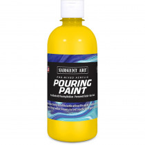 Acrylic Pouring Paint, 16 oz, Yellow - SAR268502 | Sargent Art  Inc. | Paint