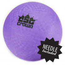 Purple Dodge Ball 8.5" with Needle