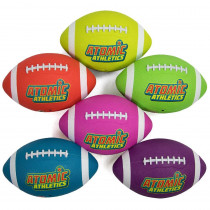 6 Youth Size Neon Footballs