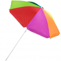 Rainbow Beach Umbrella, 8-foot