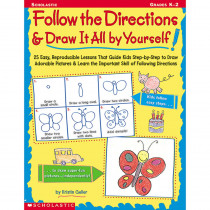 Follow the Directions & Draw It All by Yourself! - SC-0439140072 | Scholastic Teaching Resources | Following Directions