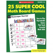 SC-0590378724 - 25 Super Cool Math Board Games in Math