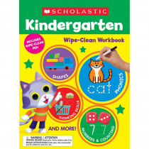 Kindergarten Wipe-Clean Workbook - SC-1338887599 | Scholastic Teaching Resources | Cross-Curriculum Resources