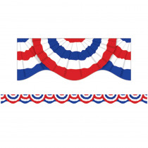SC-541759 - Patriotic Bunting Scalloped Trimmer in Border/trimmer