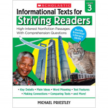 Informational Texts for Striving Readers: Grade 3 - SC-708297 | Scholastic Teaching Resources | Activities