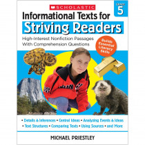 Informational Texts for Striving Readers: Grade 5 - SC-708299 | Scholastic Teaching Resources | Activities