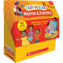 Our Voices: Home & Family (Classroom Set) - SC-734011 | Scholastic Teaching Resources | Leveled Readers