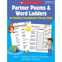 Partner Poems & Word Ladders for Building Foundational Literacy Skills: Grades 1-3 - SC-734190 | Scholastic Teaching Resources | Activities
