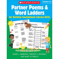 Partner Poems & Word Ladders for Building Foundational Literacy Skills: Grades K-2 - SC-734191 | Scholastic Teaching Resources | Activities