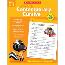 Success With Contemporary Cursive: Grades 2-4 - SC-735516 | Scholastic Teaching Resources | Handwriting Skills