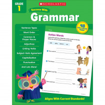 Success With Grammar: Grade 1 - SC-735520 | Scholastic Teaching Resources | Grammar Skills