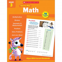 Success With Math: Grade 3 - SC-735535 | Scholastic Teaching Resources | Activity Books