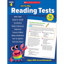 Success With Reading Tests: Grade 4 - SC-735549 | Scholastic Teaching Resources | Reading Skills