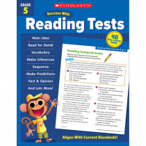 Success With Reading Tests: Grade 5 - SC-735550 | Scholastic Teaching Resources | Reading Skills