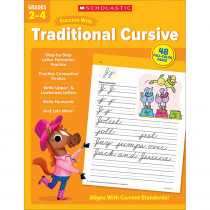Success With Traditional Cursive: Grades 2-4 - SC-735553 | Scholastic Teaching Resources | Handwriting Skills