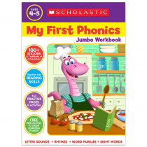 My First Phonics Jumbo Workbook - SC-748931 | Scholastic Teaching Resources | Phonics