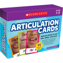 Articulation Cards - SC-749897 | Scholastic Teaching Resources | Phonics